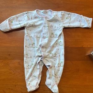 Kissy Kissy Baby Noahs Print Footie